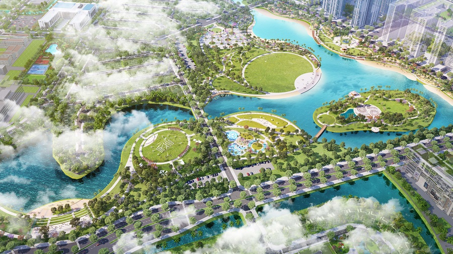 CÔNG VIÊN 36HA VINHOMES CENTER PARK