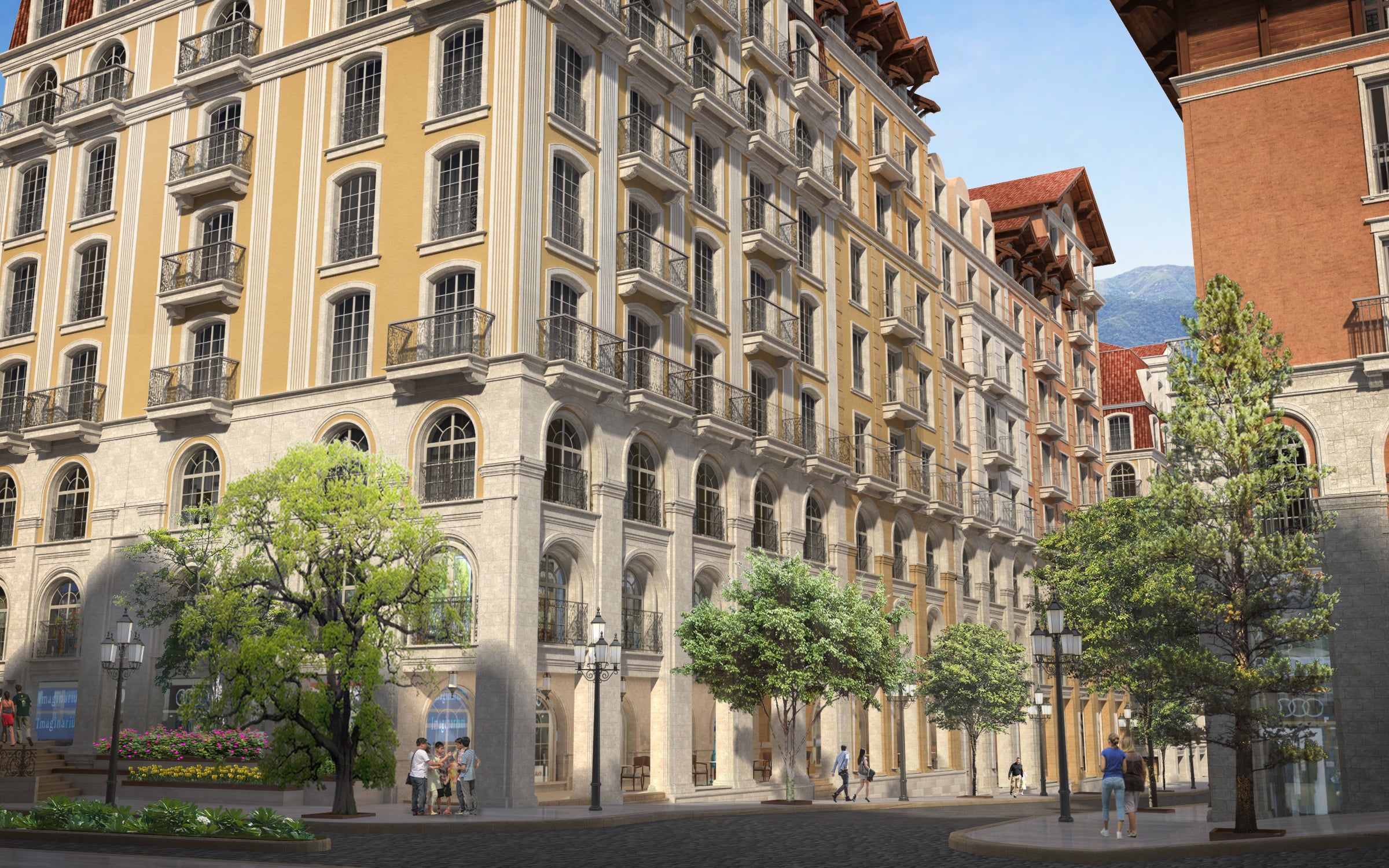 Tổ hợp dịch vụ cao cấp khu trung tâm Sa Pa